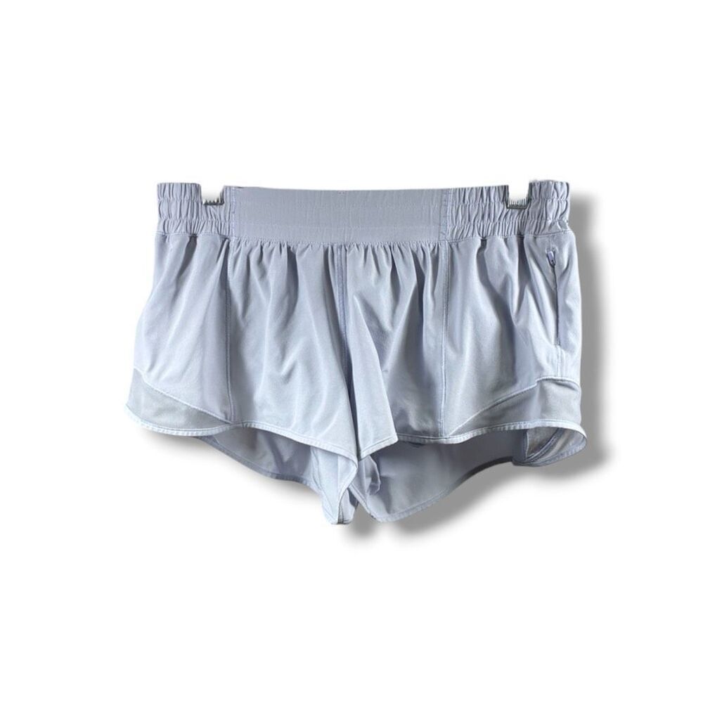 Lululemon Hotty Hot Shorts 2.5” in Silver Lilac Size 10